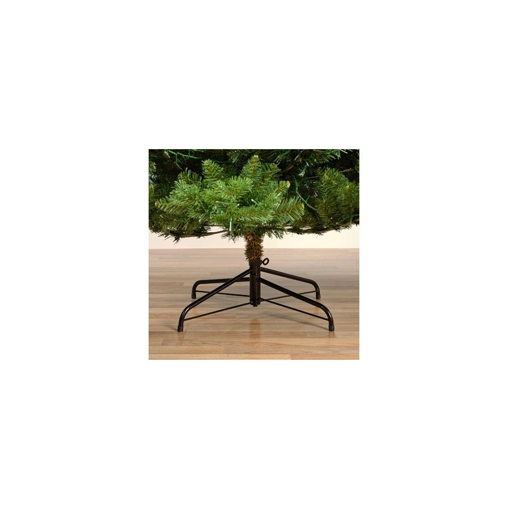 ABETE ALBA CON 2400 LUCI LED H.210CM. VERDE